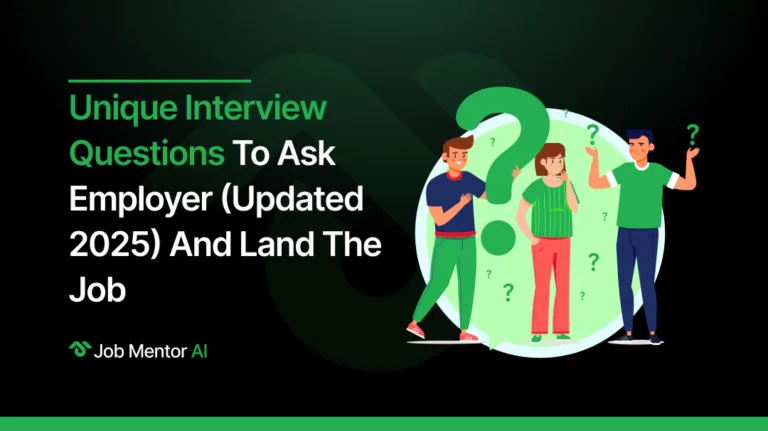 Unique Interview Questions to Ask Employer (updated 2025) and Land the Job