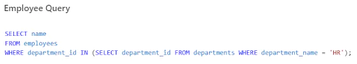 What is a subquery
