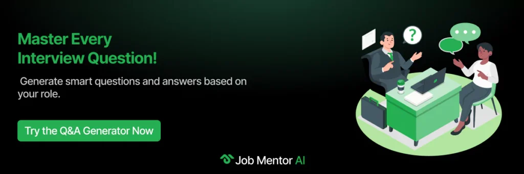 AI Question and Answer Generator CTA