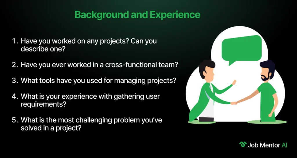 Background and Experience-Product Manager