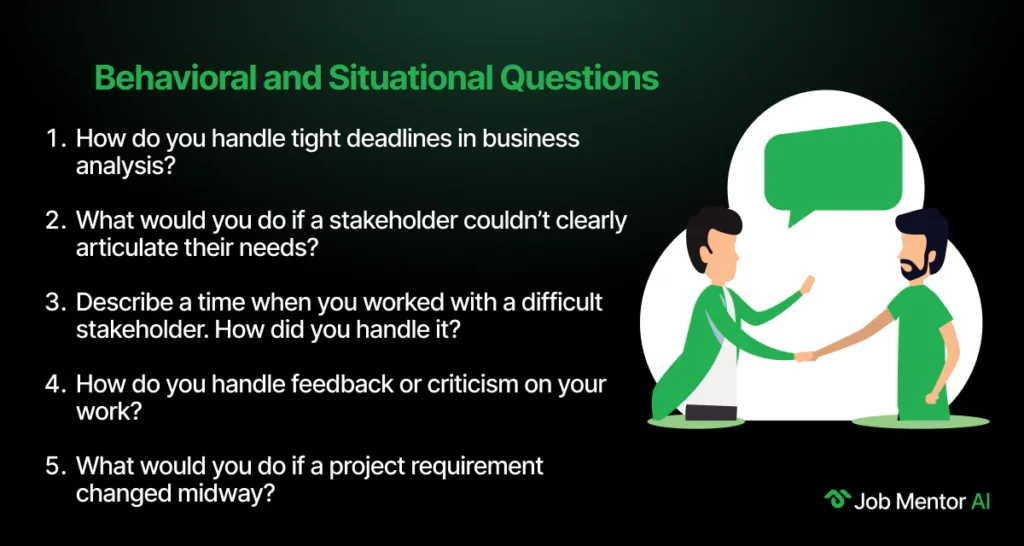 Behavioral and Situational Questions-Business Analyst