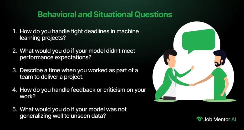 Behavioral and Situational Questions-Machine Learning
