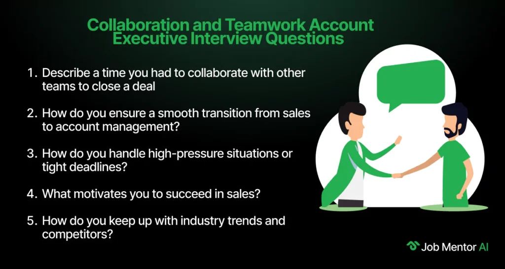 Collaboration and Teamwork Account Executive Interview Questions