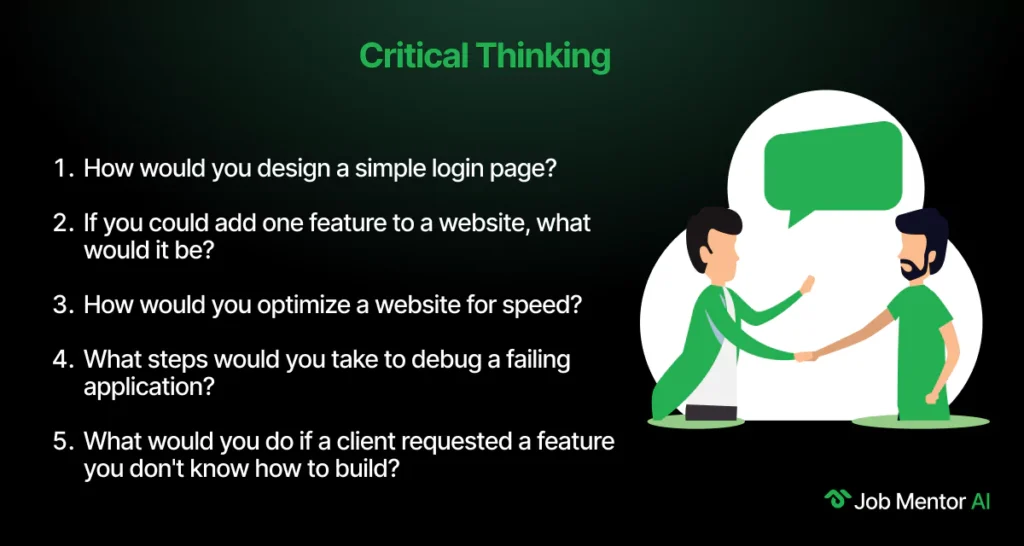 Critical Thinking-Fullstack Developer