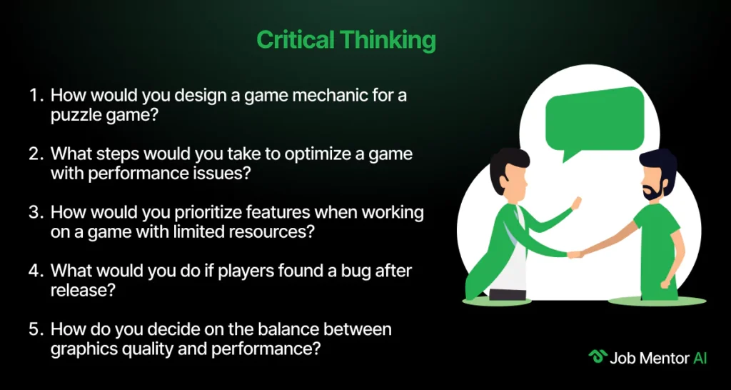Critical Thinking-Game Developer