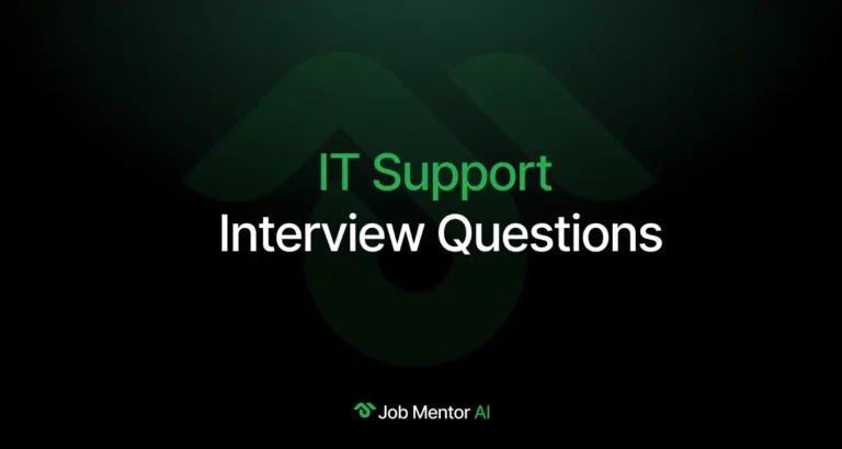 IT Supprt Interview Questions