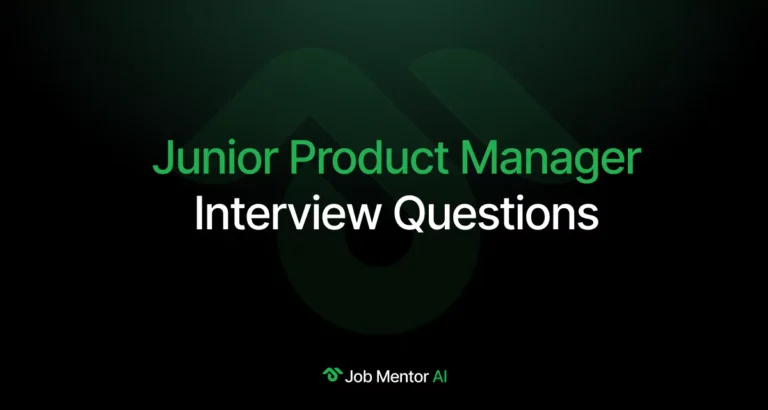 Junior Product Manager Interview Questions