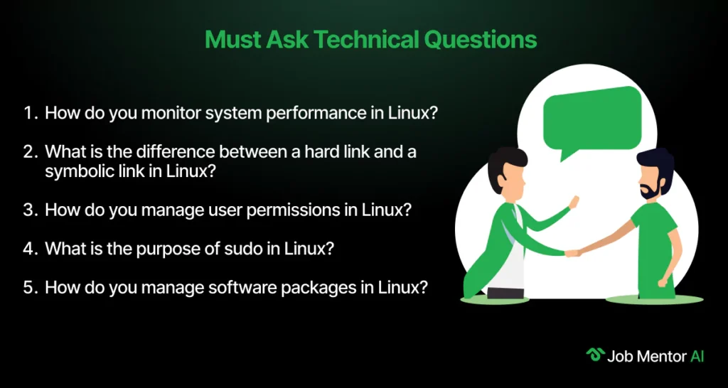 Must Ask Technical Questions-Linux System Administrator