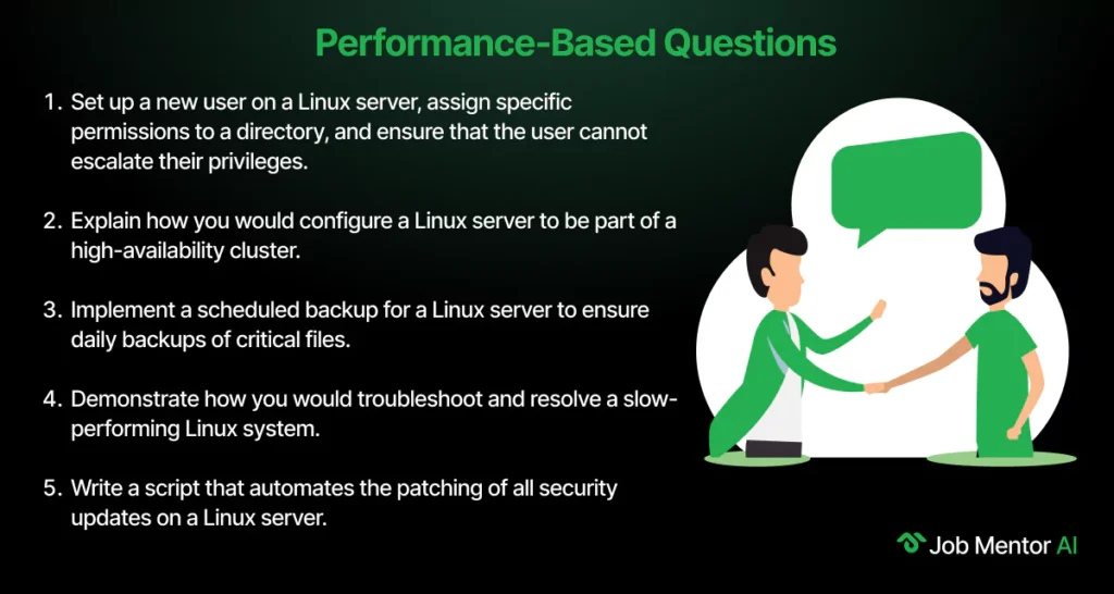 Performance-Based Questions-Linux System Administrator