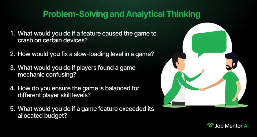 Problem-Solving and Analytical Thinking-Game Developer