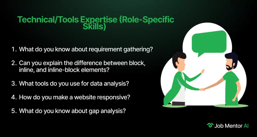 TechnicalTools Expertise (Role-Specific Skills)-Business Analyst