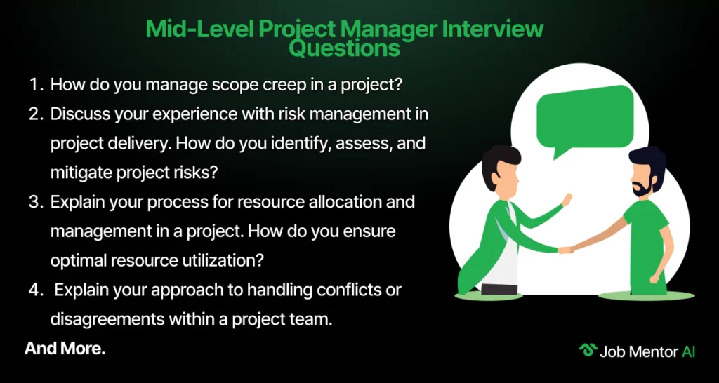Mid-Level Project Manager Interview Questions