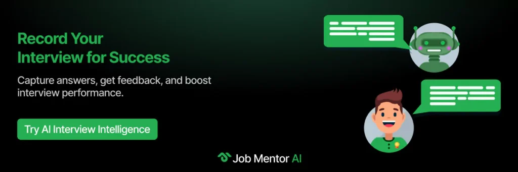 Interview Intelligence Feature CTA