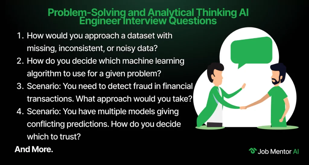 Problem-Solving and Analytical Thinking AI Engineer Interview Questions