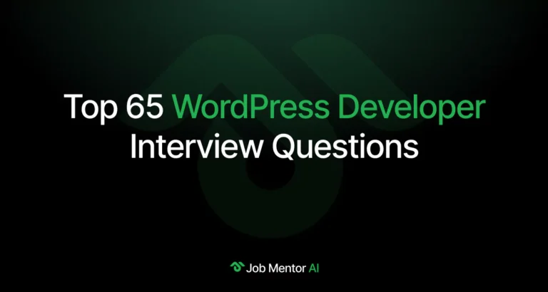 Top 65 WordPress Interview Questions and Answers 2025